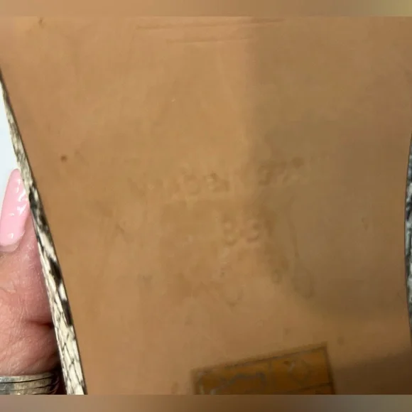 Anthropologie/Farylrobin Platform Snake Boots - Picture 10 of 11